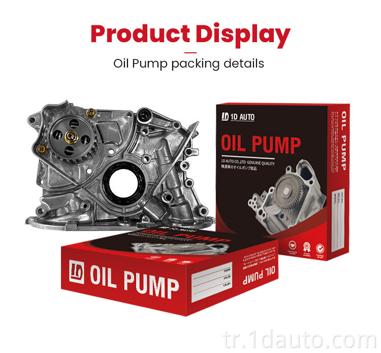 Toyota için Motor Yağı Pompası Engine Oil Pump for Toyota